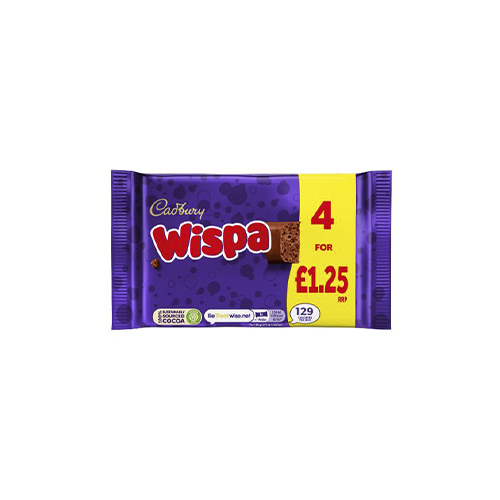 Cadbury Wispa 4 pcs - Unit : pic