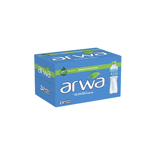 Arwa water 24 * 500 ml - Unit : carton Tensile : 24