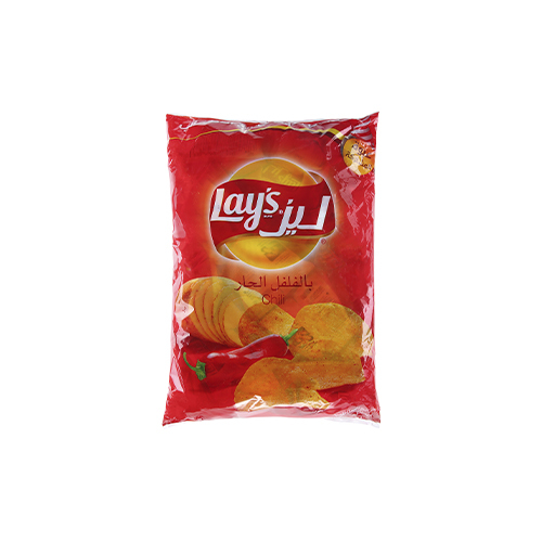 Lays hot pepper 21*12g - Unit : bag Tensile : 21