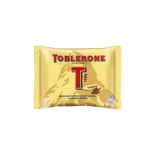 Toblerone milk chocolate bag 168g - Unit : bag