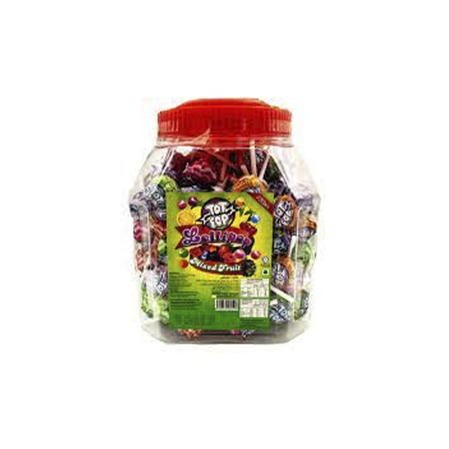 Wen tred lolli pop strawberry fruit mix 120 pcs - Unit : box Tensile : 120