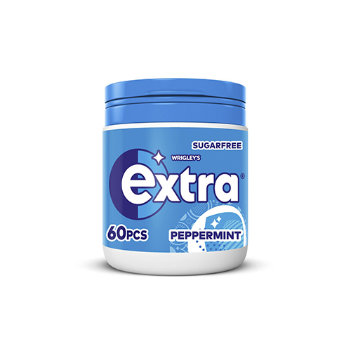 Gum extra blue cans 84 g - Unit : BOX