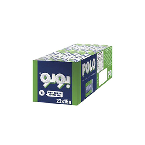 Polo mint candy 15 gm - Unit : PAKT Tensile : 23