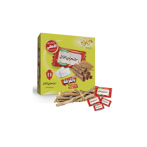 Shaarawy gum with cinnamon 100*2, weighing 290g - Unit : pakt Tensile : 100