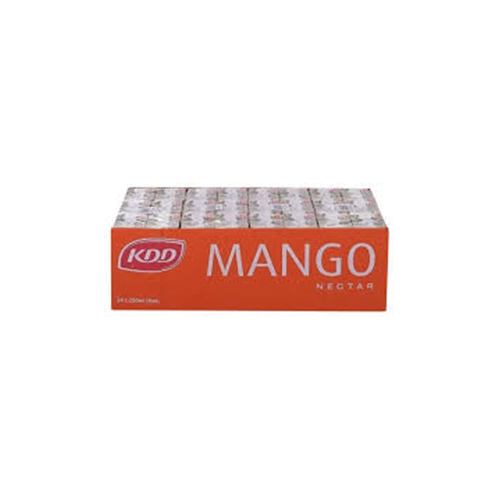 Kdd mango juice 250 ml*24 - Unit : carton Tensile : 27