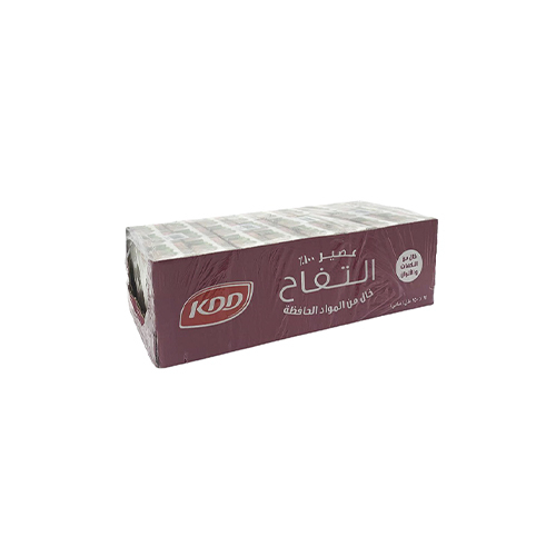 كى دى دى عصير تفاح 250 مل 24 حبه - Unit : carton Tensile : 24