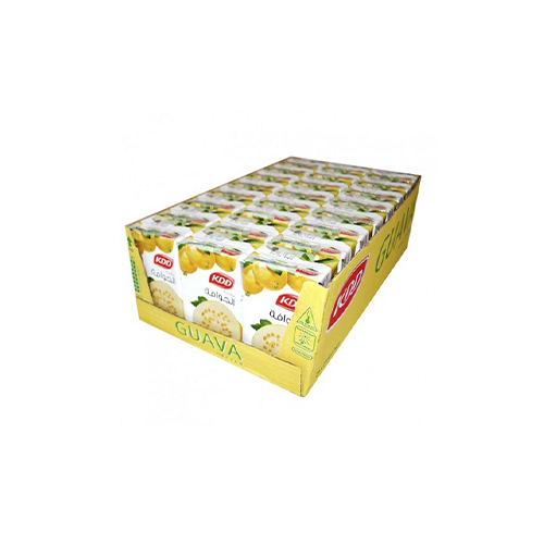 KDD Guava juice 250 ml, carton of 24 pieces - Unit : CARTON Tensile : 27