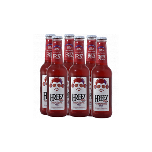 Freeze pomegranate cocktail drink 275 ml, pack of 6 pieces - Unit : PAKT Tensile : 6