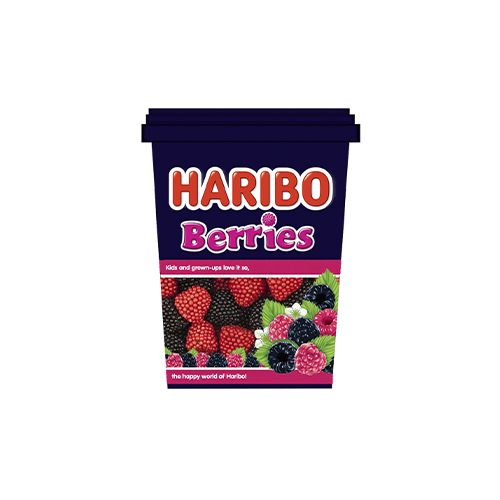 Haribo jelly candy raspberry 175g - Unit : PIC