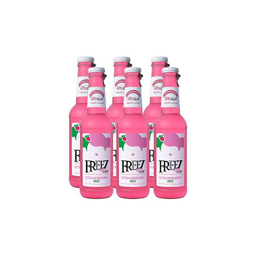 Freez strawberry cocktail drink 275 ml, pack of 6 pieces - Unit : PAKT Tensile : 6