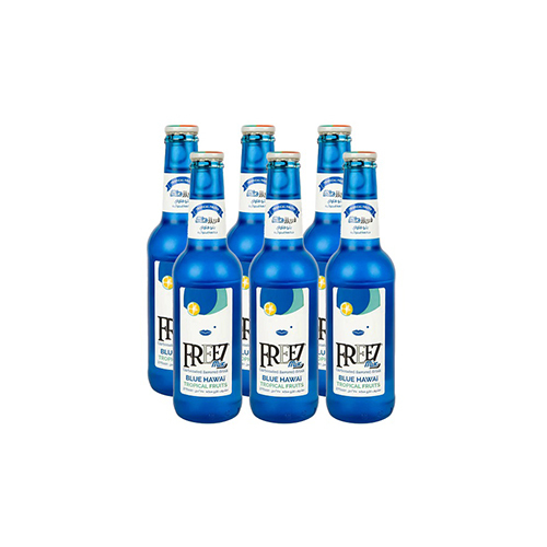 Freeze drink, Blue Hawaiian, tropical fruit, 275 ml, pack of 6 pieces - Unit : PAKT Tensile : 6