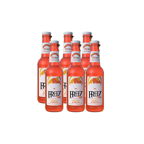 Freeze mango and peach drink 275 ml, pack of 6 pieces - Unit : PAKT Tensile : 6