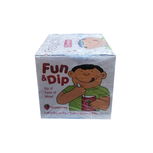 Fun Dip Strawberry 24*15g - Unit : PAKT
Tensile : 24