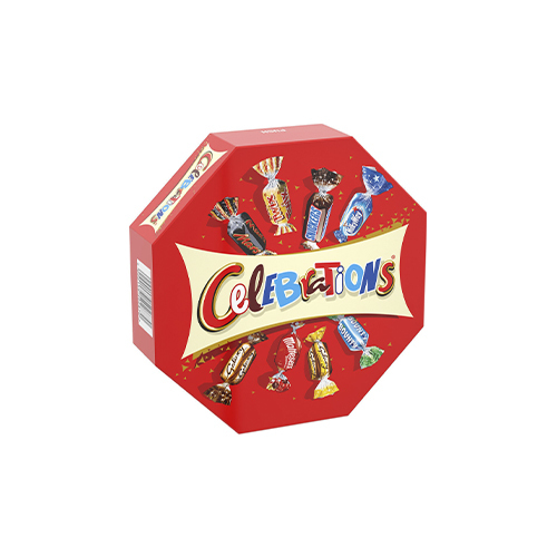 Celebration is best made by chocolate 385g - Unit : box