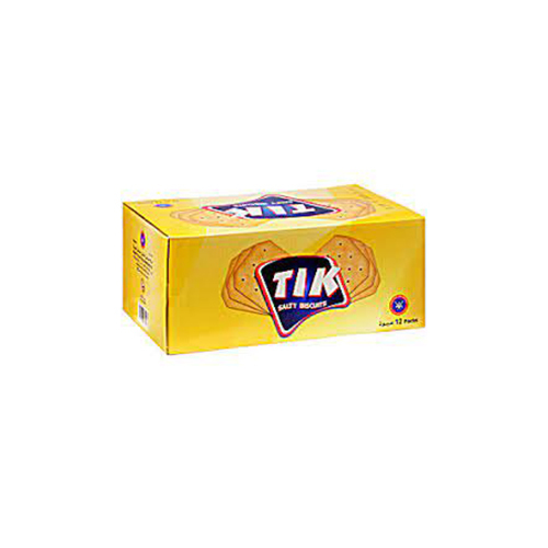 Tik Salty Biscuit12* 100 gm - Unit : حبة