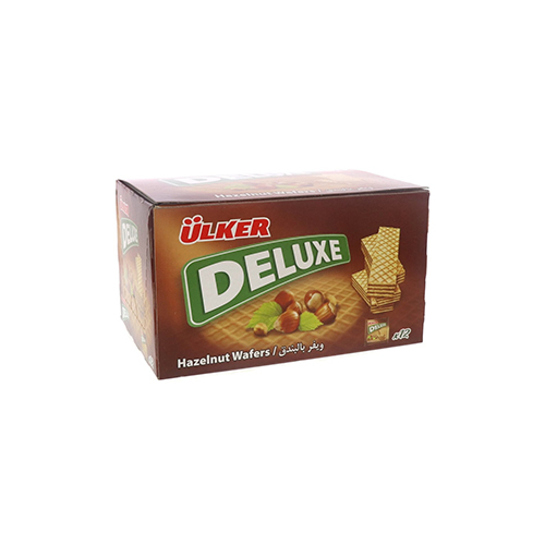 Ulker wafer hazelnut biscuits 12 pieces - Unit : pakt Tensile : 12