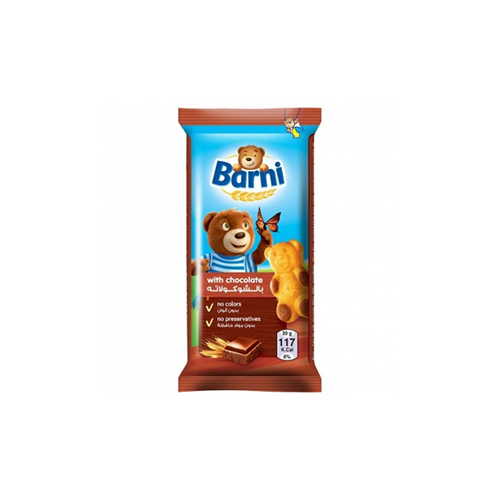 Barni cake with chocolate 30g - Unit : pcs