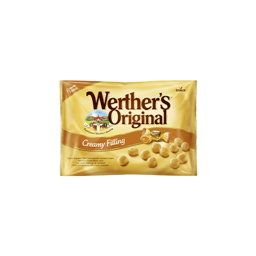 Werther's cream filling bag 1 kg - Unit: BAG