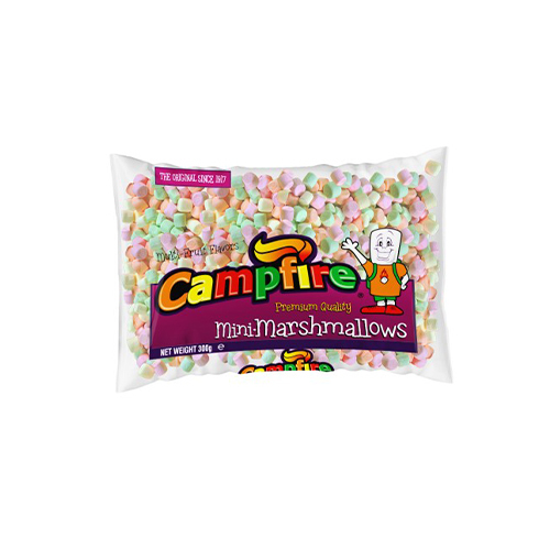 American colored mini marshmallows 300g - Unit: bag