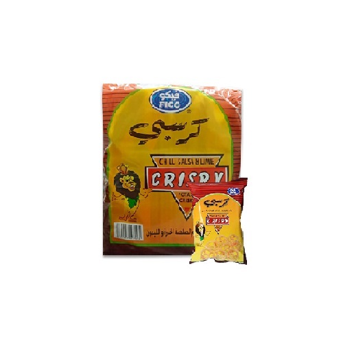 Fico Crispy Spicy Pouch 18 Gram * 20 Pieces - Unit : bag