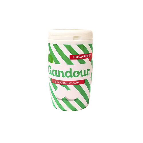 Gandour chewing gum, mastic flavor, jar of 32 pieces