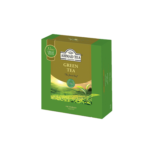 Ahmed green tea from China, 100 bags