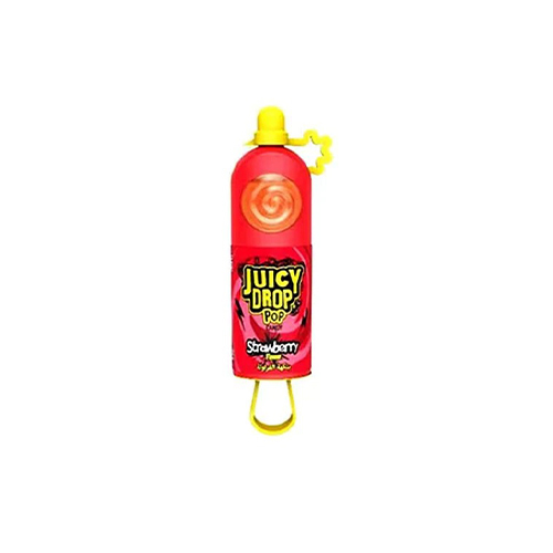 Bazooka Juicy Drop Pop Candy Strawberry Flavor 26g