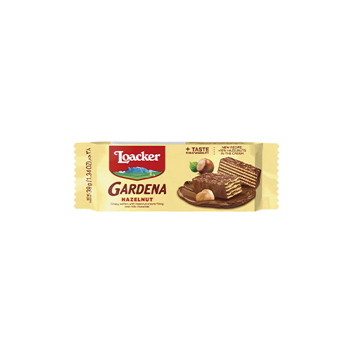 Loacker Biscuits Gardena Hazelnut Wafer 38g