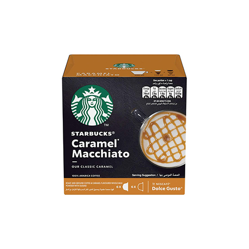 Starbucks Caramel Macchiato Coffee Capsules 12 Pieces