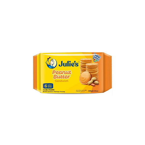 Julie's Biscuits Butter Peanut Sandwich 180g