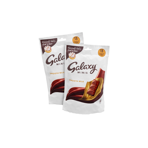 Galaxy mini offer 2 bags*162g