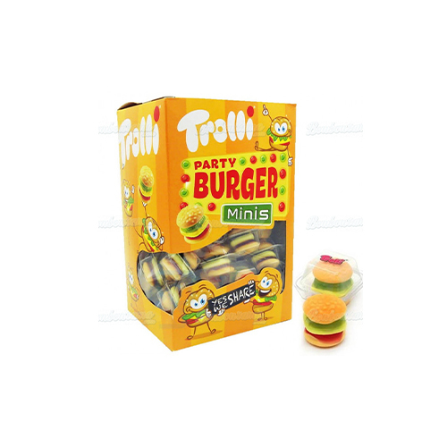 Jelly Trolly Burger, packet of 72 * 8.8 g - Unit: PAKT Tensile: 72