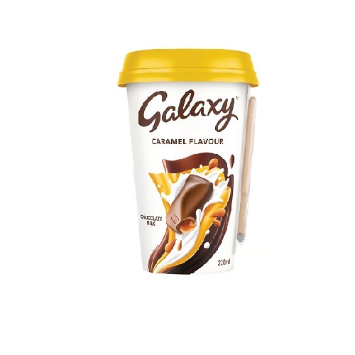 Galaxy milk chocolate with caramel 220 ml