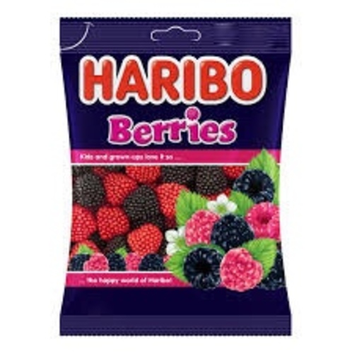 Haribo Berries Fruit Flavour Jelly Candy 80 g