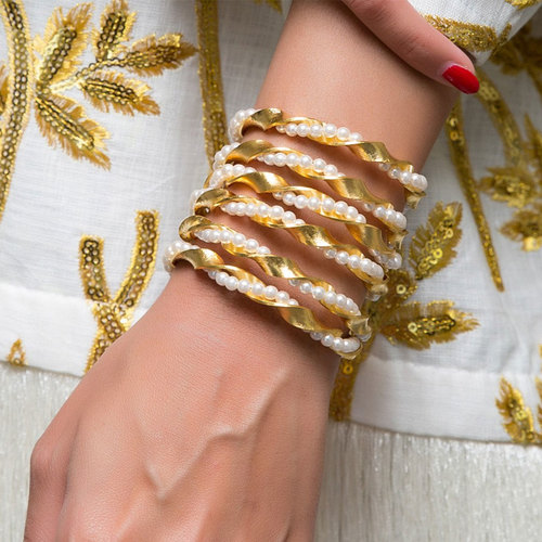 Handmade bracelets - Mix and Match gold plated bracelets