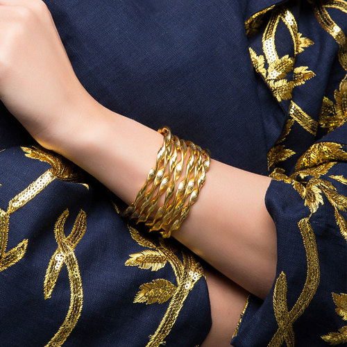 Handmade bracelets - Handmade gold plated bracelet