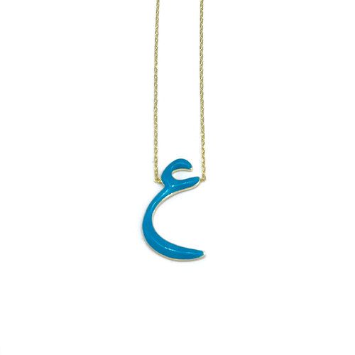 Sterling silver necklace - gold plated