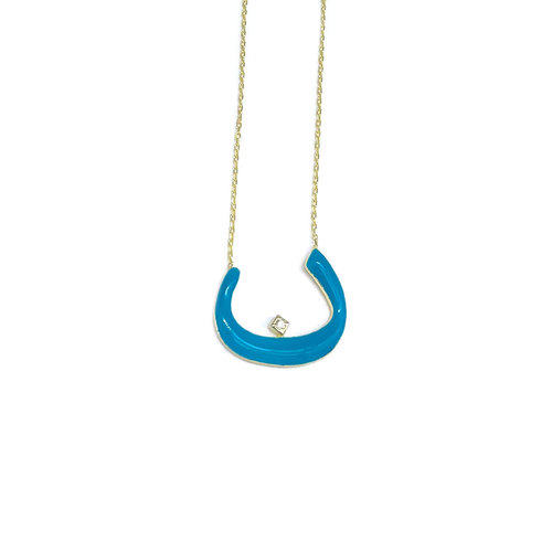 Sterling silver necklace - gold plated