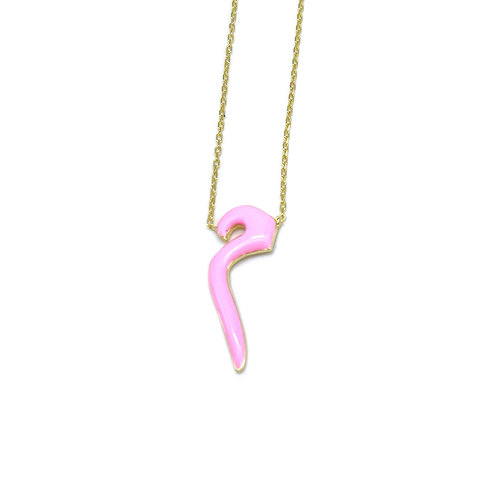 Sterling silver necklace - gold plated