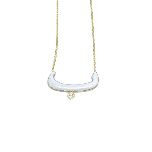 Sterling silver necklace - gold plated