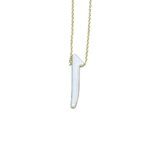 Sterling silver necklace - gold plated