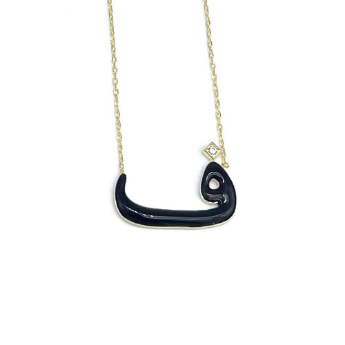 M Collection By Michella - Sterling silver necklace - gold plated