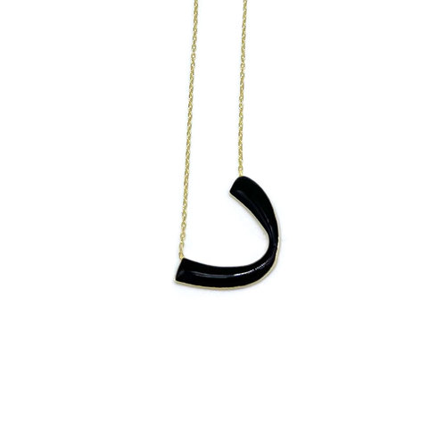 Sterling silver necklace - gold plated