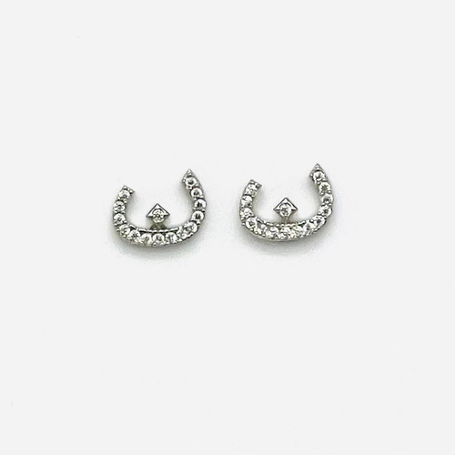 M Collection By Michella - 925 Sterling silver earrings