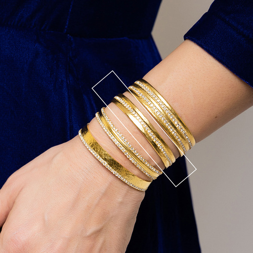 Handmade bracelet - Handmade bracelet gold plated