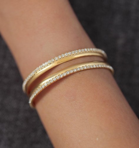 Handmade bracelet - Handmade bracelet plated with 24k gold, crafted with care, featuring swarovski stones and an elegant design. Lightweight, unique, and perfect for everyday wear or special occasions.