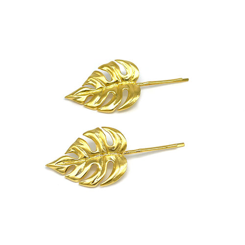 Handmade hairpin - gold plated