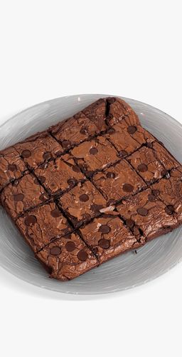 Nutella Brownie - Flour , Protein Powder , Chocolate , Egg . Calories 509 , Protein 15.2g , Carb 51.9g , Fat 26.8g .
