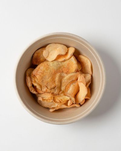 Baked Doritos Chips - Including sauce , Calories 170 , Protein 3.5g , Carb 33.8g , Fat 2.3g .