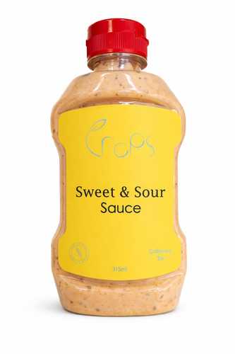 سويت اند ساور صوص (315 ml) - حجم الحصة ١٥ مل ٢٦ سعرة حرارية، ٠ غ بروتين، ٣ غ كربوهيدرات، ١.٦ غ دهون المكونات: فلفل حار حلو، مايونيز لايت، بابريكا، فلفل أسود، عصير ليمون